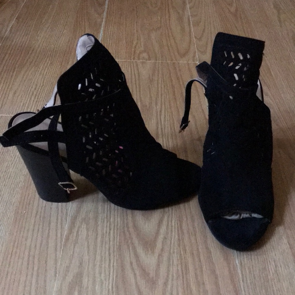 Black heels
